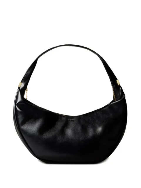 Calvin Klein large zip shoulder bag Black LV04F3009GUB1