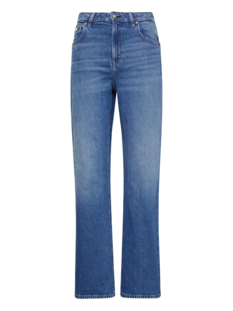 Calvin Klein Jeans logo-patch jeans Blue LV047B913GYCC