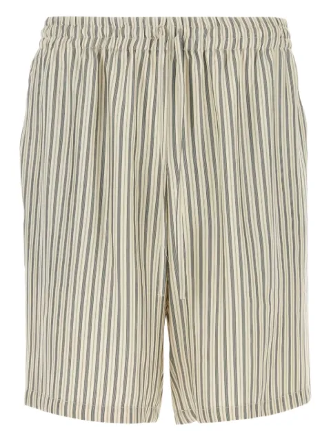 Le Kasha striped-pattern shorts Blue TELMEN0