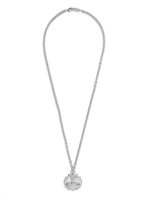 Vivienne Westwood Orb-pendant necklace Silver 630203GT02P019