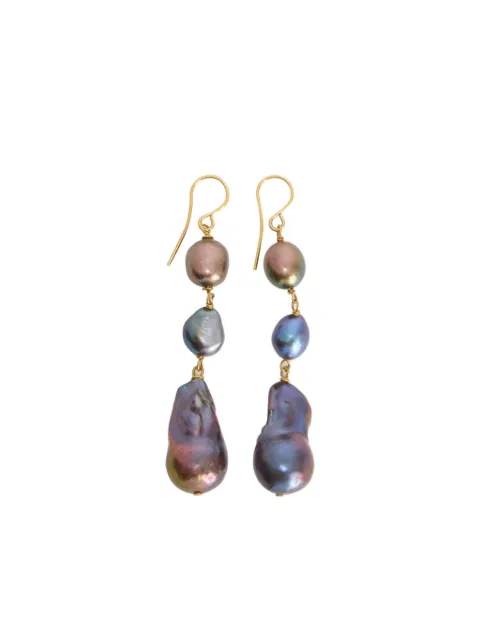 Jil Sander dangle earrings Gold J11VG0028J12016