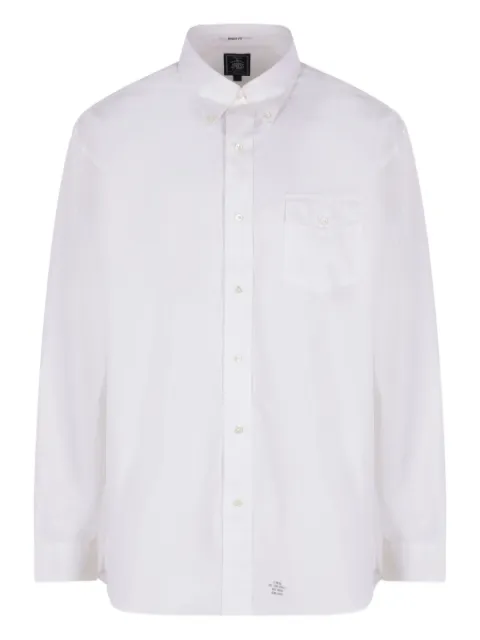 J.PRESS button-down pocket shirt White HSOAGW0902001