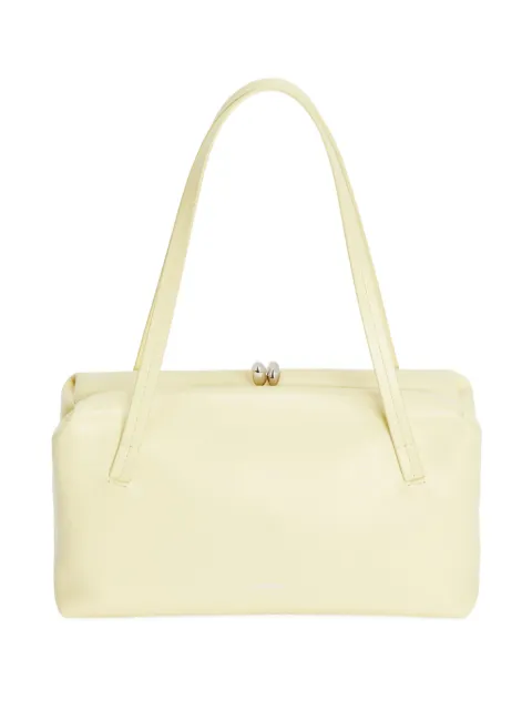 Jil Sander small Goji Pillow embossed frame leather tote bag Neutrals J08WD0078P5635