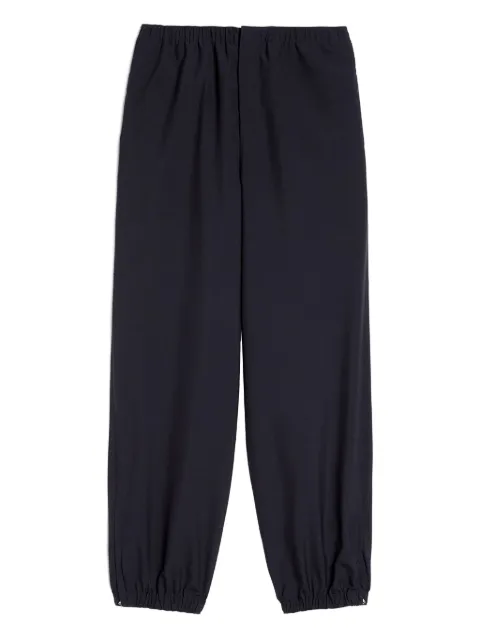 Jil Sander wool poplin trousers Blue J22KA0328J40249