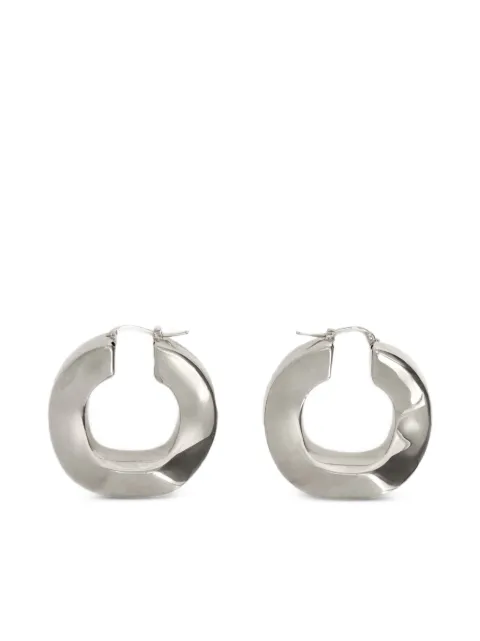 Jil Sander hoop earrings Silver J11VG0342P7008042