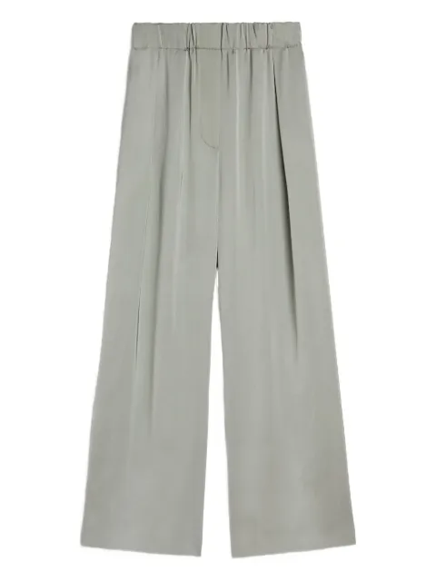 Jil Sander fluid viscose trousers Grey J02KA0383J65022
