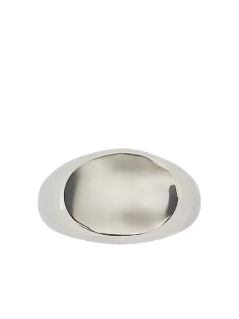 Jil Sander flat shape ring Silver J30UQ0046P6959