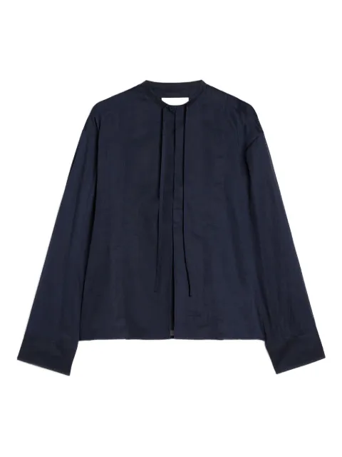 Jil Sander cotton organdy shirt Blue J02DL0282J45326