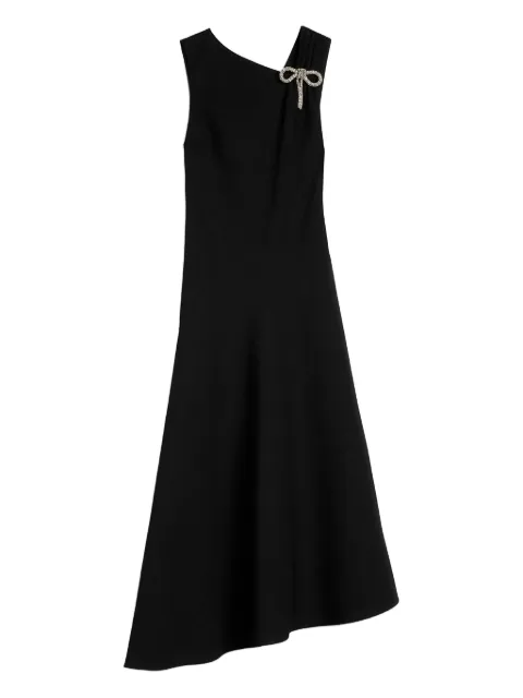 Jil Sander silk blend evening dress Black J01CT0274J65005
