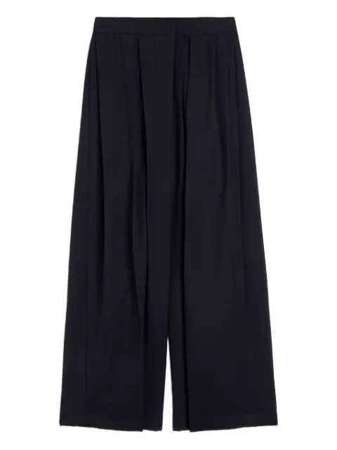Jil Sander wool gabardine trousers Blue J02KA0371J40002
