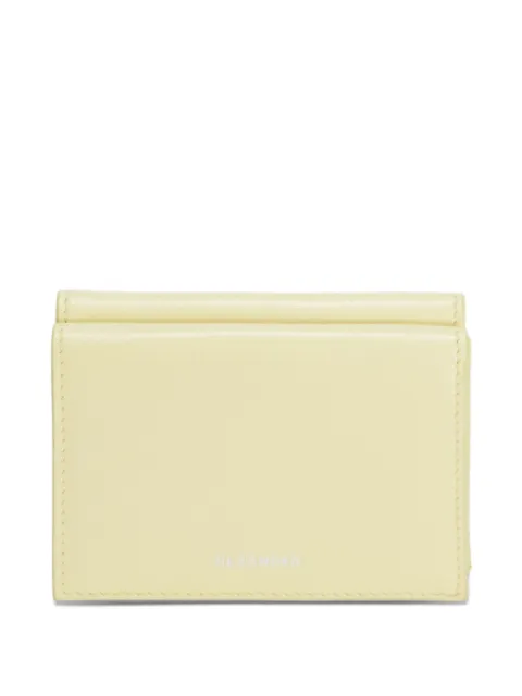 Jil Sander mini wallet Yellow J07UI0011P5355