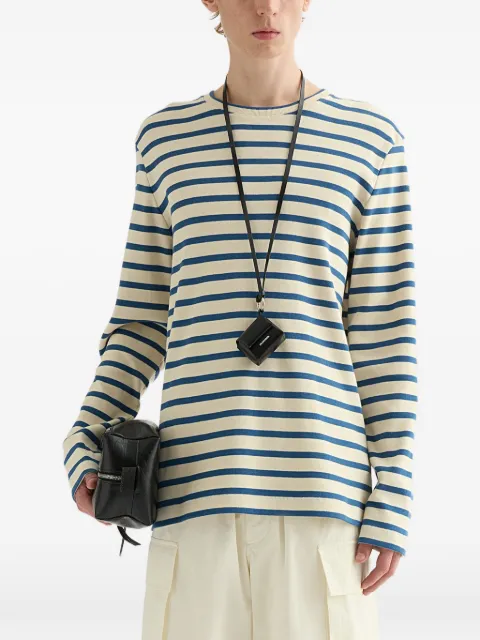 Jil Sander cotton crew.neck T-shirt Neutrals J47NH0002J46497