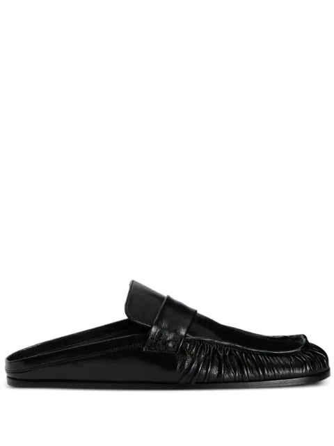 Jil Sander leather mules Black J15WX0016P4835