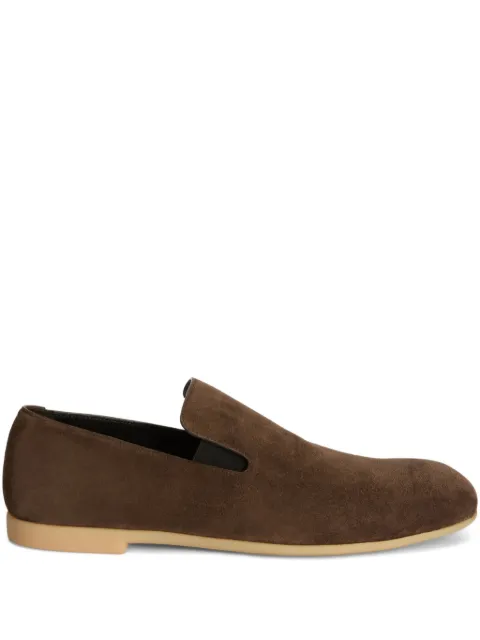 Jil Sander suede loafers Brown J33WR0019P7584