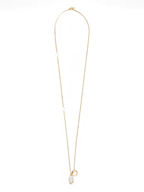 Jil Sander freshwater-pearl pendant necklace Gold J11UU0203J12016