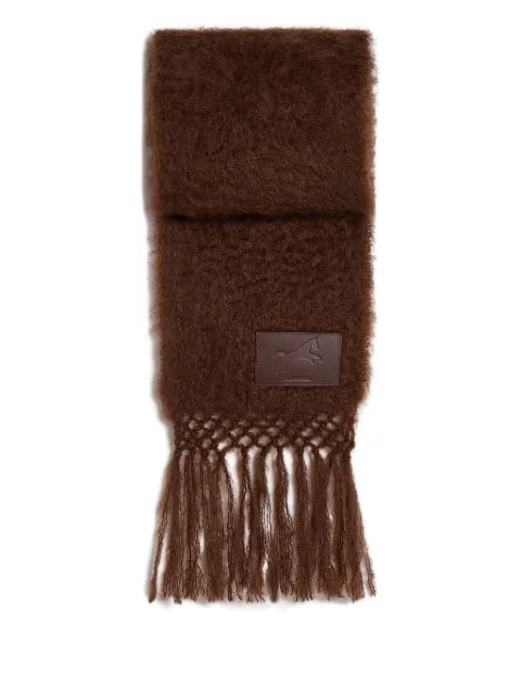 Jil Sander wool blend scarf Brown J53TE0005J40041