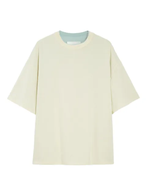 Jil Sander cotton reversible T-shirt Neutrals J22GC0223J20325