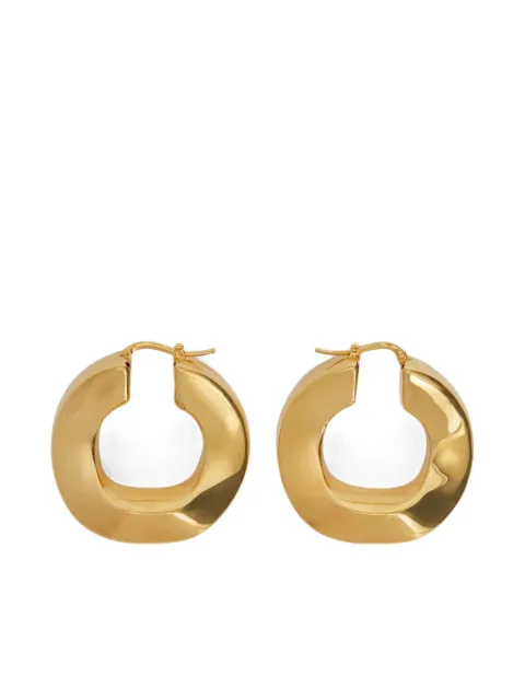 Jil Sander hoop earrings Gold J11VG0342P7009