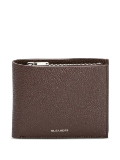 Jil Sander zipped wallet Brown J25UI0002P8892