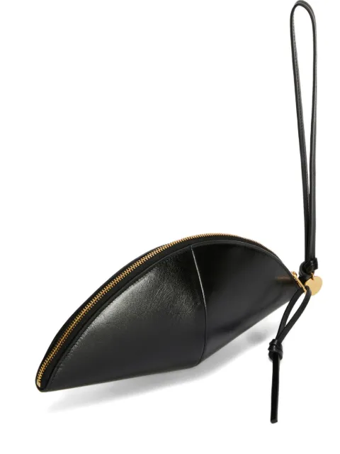 Jil Sander Curve clutch bag Black J66VL0001P4840
