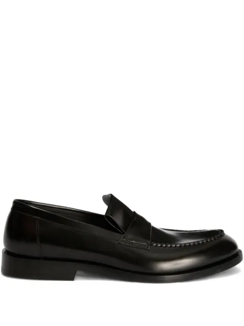 Jil Sander leather loafers Black J33WR0023P7032