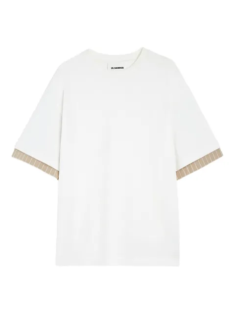 Jil Sander cotton crew-neck T-Shirt White J22GC0234J20256