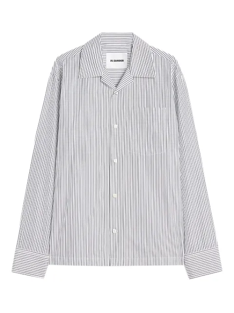Jil Sander lightweight cotton shirt White J22DL0359J45327