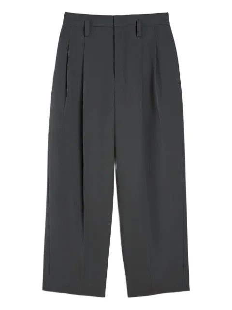 Jil Sander wool gabardine tapered trousers Grey J61KA0063J40002