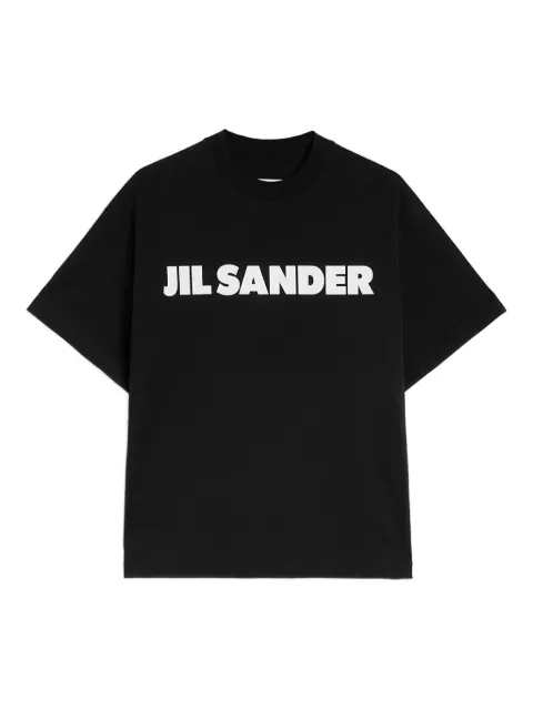 Jil Sander logo T-shirt Black J02GC0140J20349