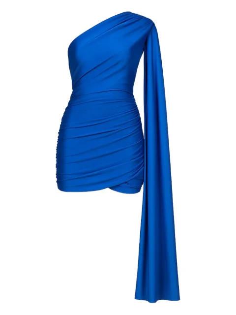 ROOM76 one-shoulder draped mini dress Blue FRAS25413BLUE