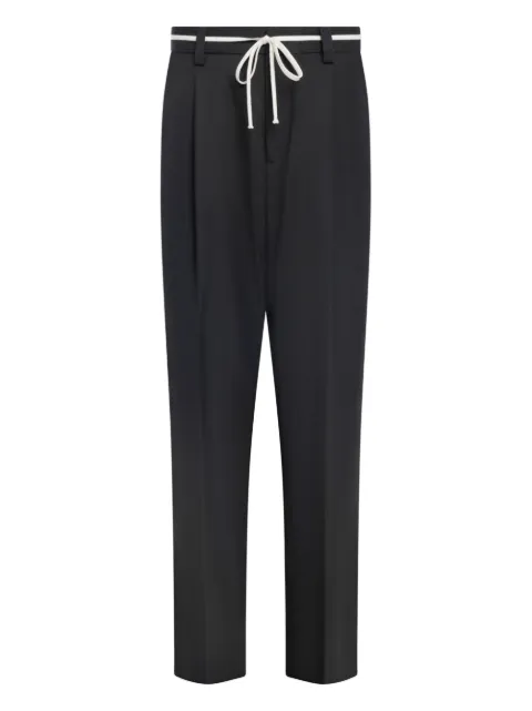 STATE OF ORDER belt-loops trousers Black SP2526001D001