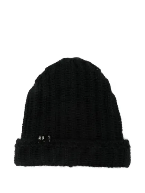 Ermanno Scervino beaded hat Black D475V300EOY