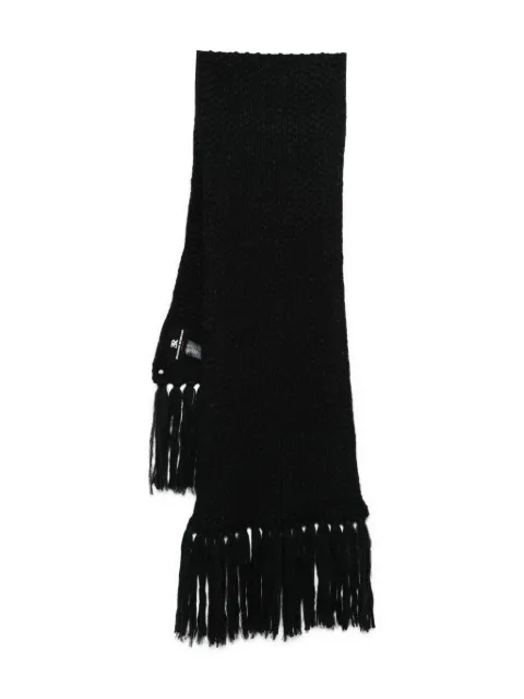 Ermanno Scervino fringed scarf Black D475R307EOY