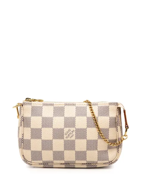 Louis Vuitton Pre-Owned 2007 Damier Azur Mini Pochette Accessoires handbag White LCAJRWNP8NRCVW14