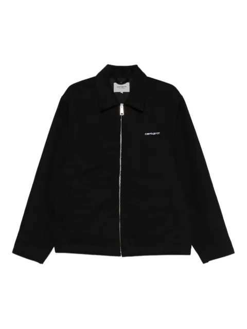 Carhartt WIP zip-fastening jacket Black I035621