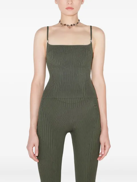 MISBHV ribbed-knit tank top Green 231W150