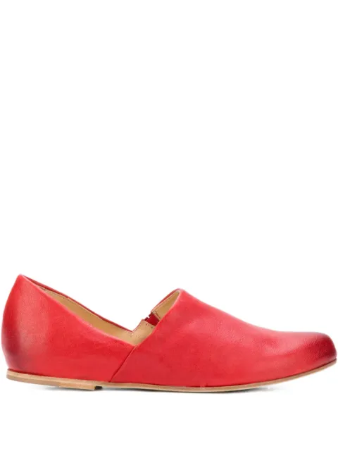 INK SHOES slip-on loafers Red 41020