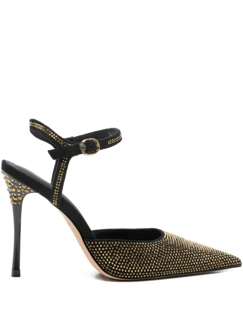 Kurt Geiger London 105mm studded heeled pumps Black 4989405609