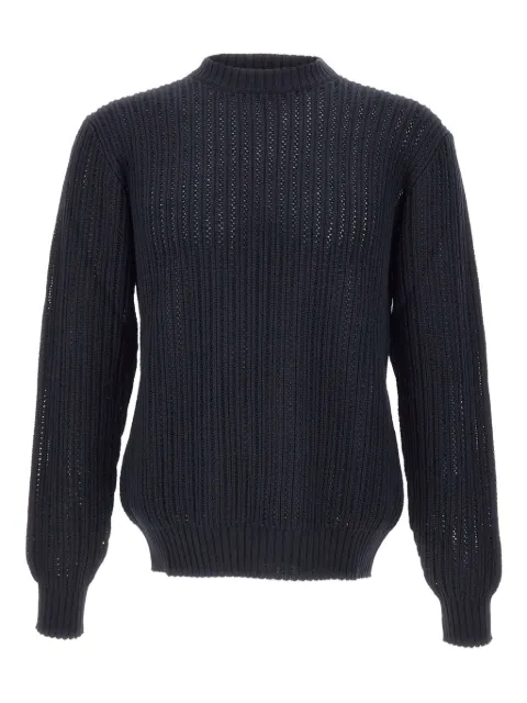 Filippo De Laurentiis ribbed wool sweater Blue GC3MLWM7H890