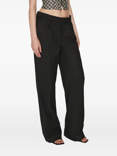 MISBHV zip fastening tailored trousers Black 122W336
