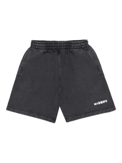 MISBHV Community logo-print shorts Grey 230M353
