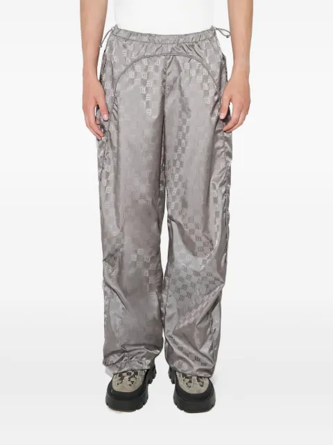 MISBHV monogram-patterned trousers Grey 231M323