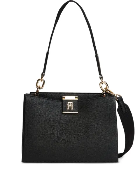 Tommy Hilfiger chain-logo shoulder bag Black AW0AW17722BDS