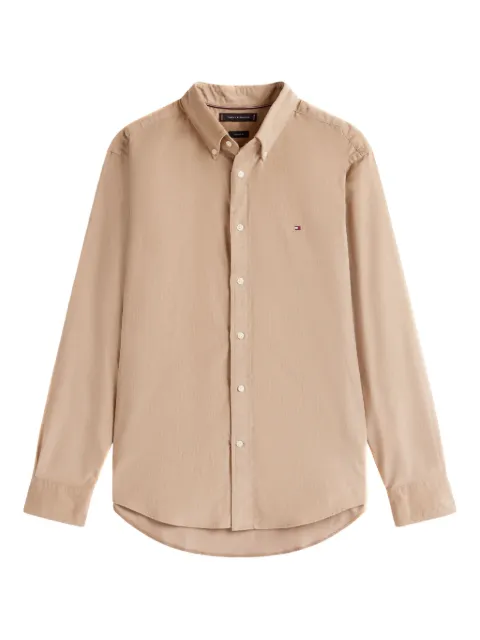 Tommy Hilfiger long-sleeved corduroy shirt Neutrals MW0MW40486