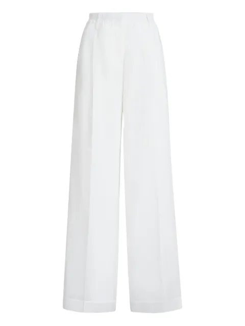 Brunello Cucinelli organza Monili-detail trousers White M0F91P9174C100