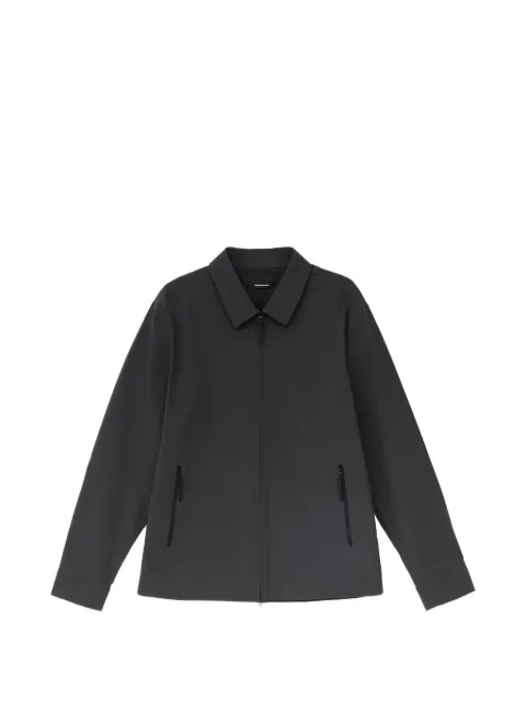 Hiking Patrol zip-front shirt Black AW25101
