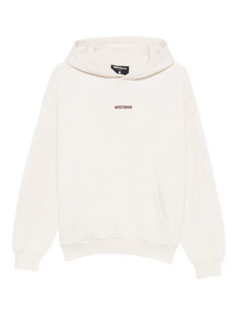 WRSTBHVR pouch hoodie Neutrals U2025TT3055