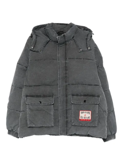 Vision Of Super hooded padded jacket Grey VS046BO