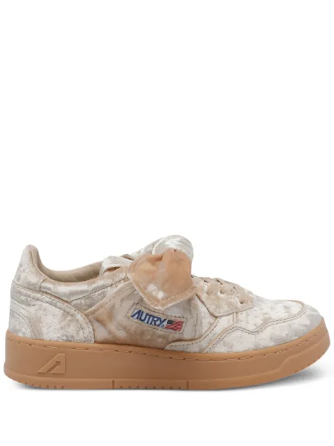 Autry Medalist bow-detail sneakers Neutrals AULWVF04