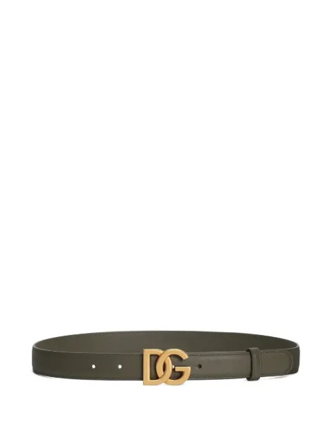 Dolce & Gabbana logo-buckle belt Green BE1447AK274
